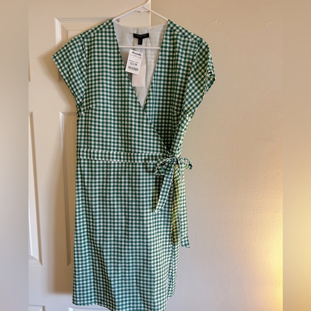 NWT Banana Republic Gingham Dress